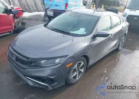 2019 Honda Civic Lx z USA, uszkodzony, nr VIN 19XFC2F63KE005387